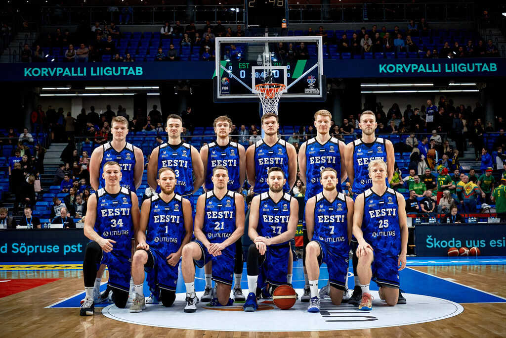 Eesti korvpallikoondis mängus
